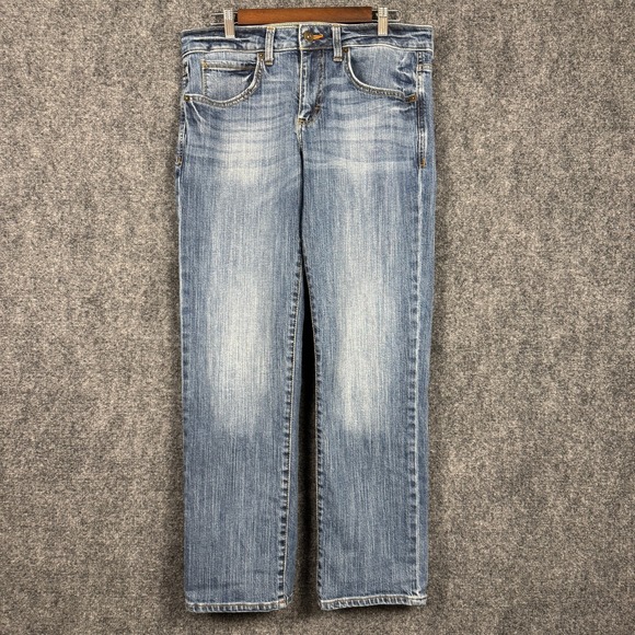 Lee Pants - Lee Modern Series L342 Unisex Jean Straight Fit Straight Leg Sz 33x30 Distressed